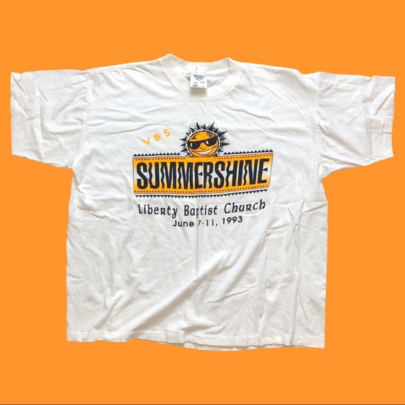 Vintage Other - 1993 Vintage Summer T-Shirt Made in USA